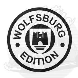 PEGATINA VW VOLKSWAGEN WOLFSBURG EDITION