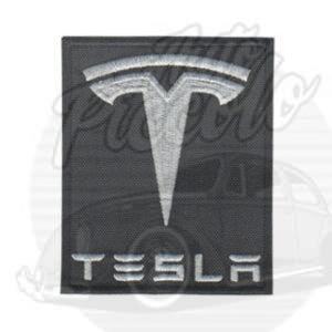 PARCHE BORDADO TERMO-ADHESIVO TESLA