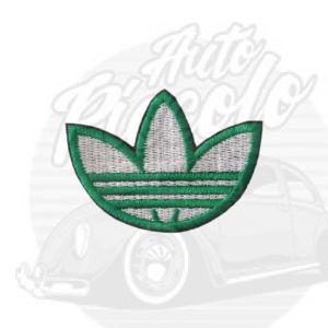 PARCHE BORDADO TERMO-ADHESIVO ADIDAS M-3 VERDE