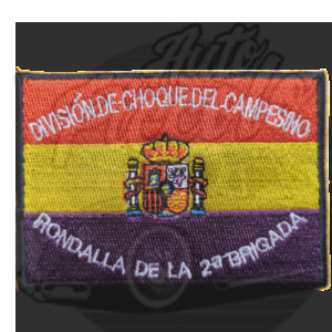 PARCHE BORDADO DIVISION DE CHOQUE DEL CAMPESINO REPUBLICANO