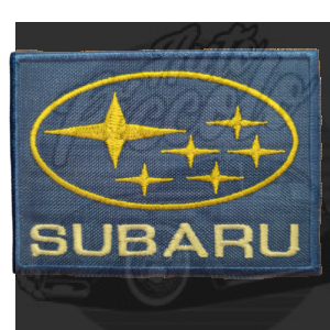 PARCHE BORDADO TERMO-ADHESIVO SUBARU MOD. 527