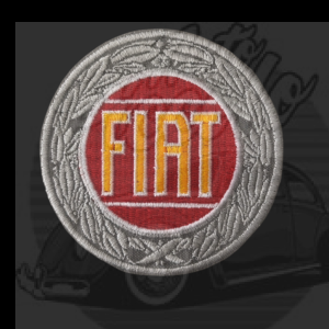 PARCHE BORDADO TERMO-ADHESIVO FIAT