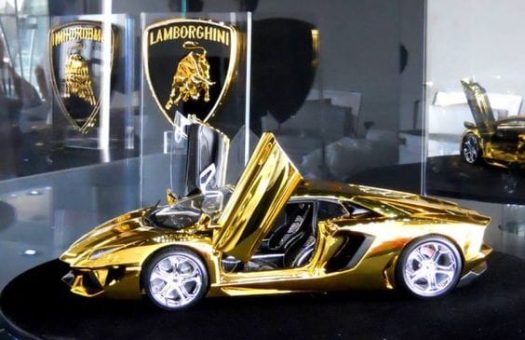 Lamborghini Aventador de Oro de Robert Gülpen